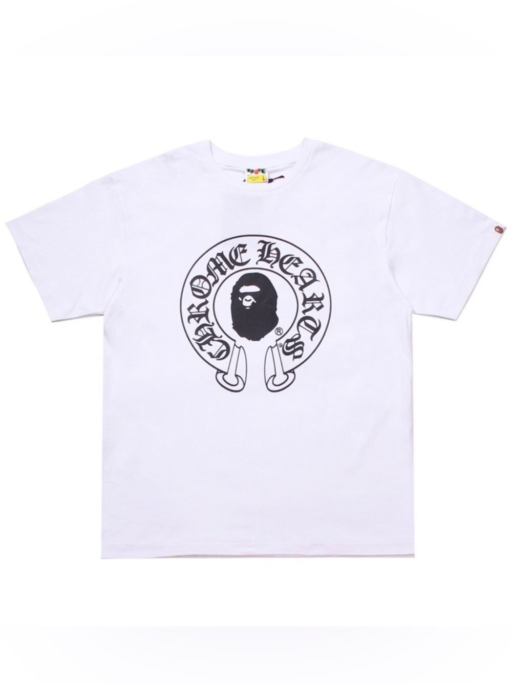 Brand new Bape x Chrome Hearts Milo T-Shirt white / A Bathing Ape size Small